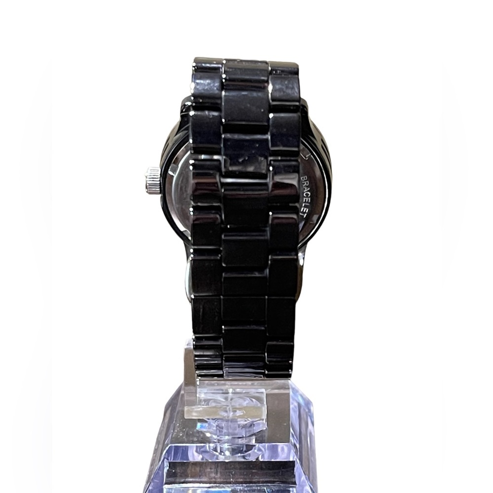 MICHAEL KORS Baguette Crystal Black Ceramic UNISEX Watch MK5362 - Picture 9 of 13